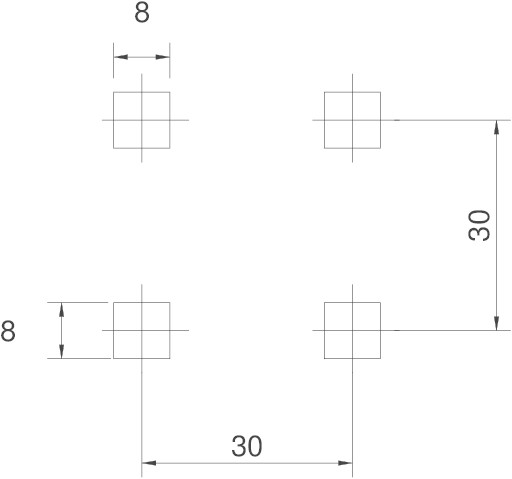 22 straight square 8x8mm 07 02